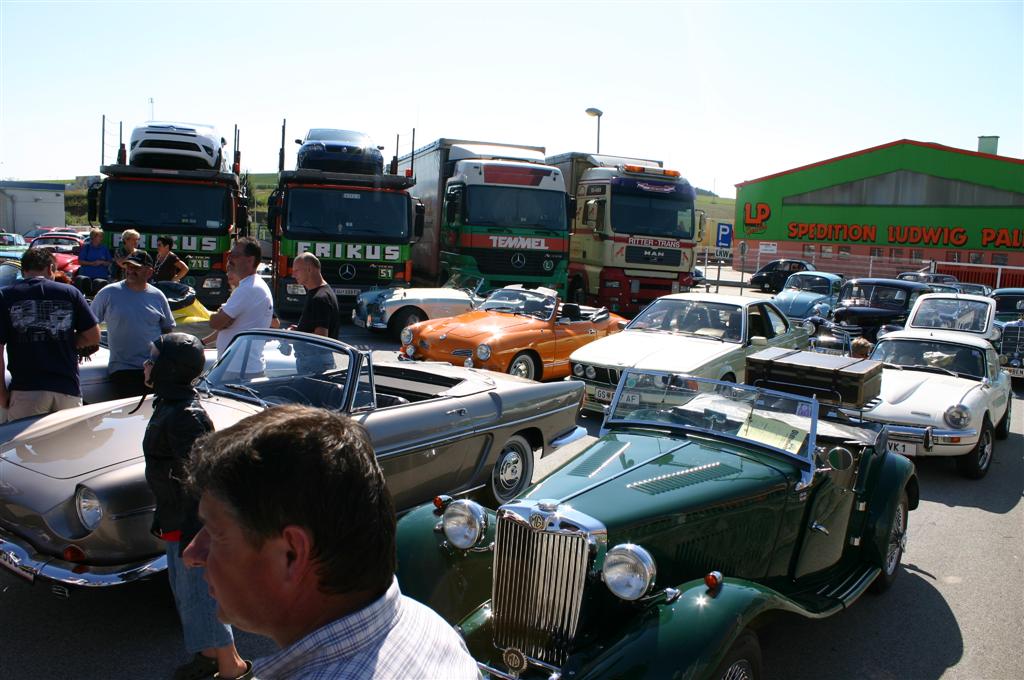 2010-08-08 Oldtimertreffen beim Clubkollegen Kranz